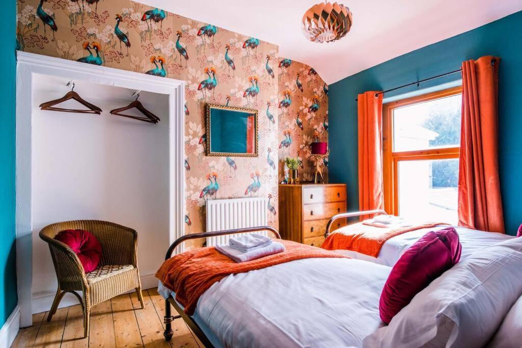 Gorgeous Victorian House Sleeps 6 In Cardiff Villa Dış mekan fotoğraf